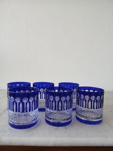 Verres couleur en - en, cristal