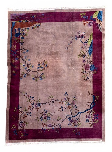 Tapis chinois art déco - tapis,