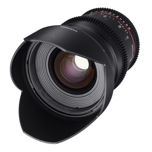 Samyang 24mm 5 vidéo - t1,5,