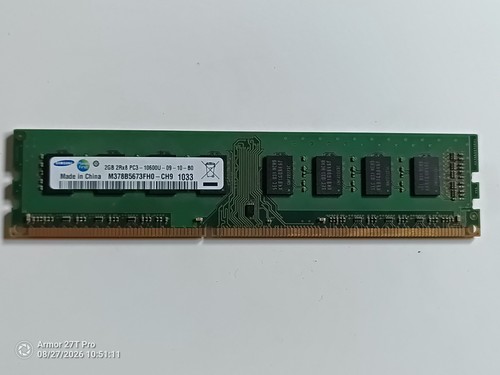Barrette ram fixe - 2go, ddr3