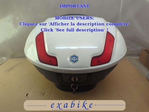 Top case pour piaggio 400 - 400, mp3