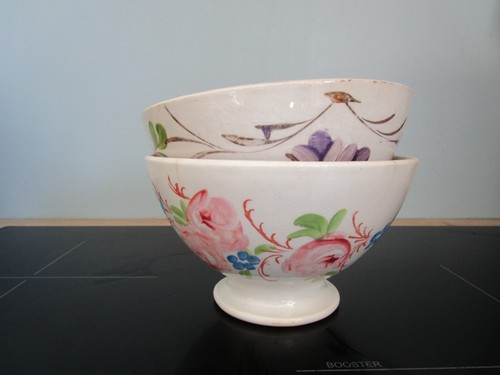 Bols anciens décor - ,