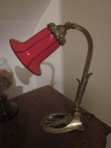 Lampe art deco bronze - deco,