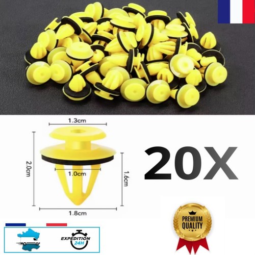 Clips agrafe fixation - 20,