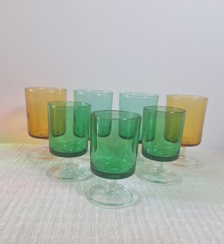 Lots verres vintage - lots, luminarc