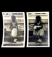 Early 20th Century 2 Photography Photo Old Child Carnival Costume