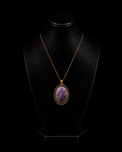 Collier plaqué carats - plaqué, 18