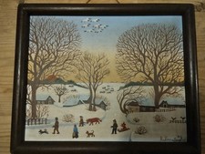 Magnifique Tableau Huile sur