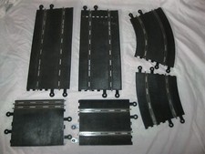 🚘 Lot x6 PISTE RAILS SPÉCIAUX pour CIRCUIT ÉLECTRIQUE SCALEXTRIC MECCANO HORNBY