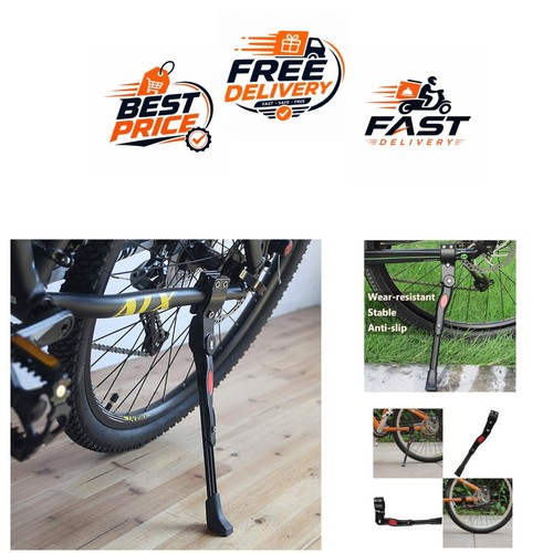 Béquille vélo réglable