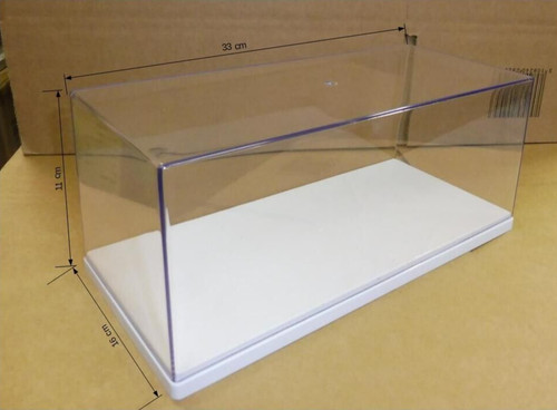 Boite vitrine socle blanc - socle,