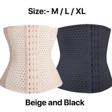 WAIST TRAINER CORSET Breathable Tummy Girdle Belt Sport Body Shaper Control Band