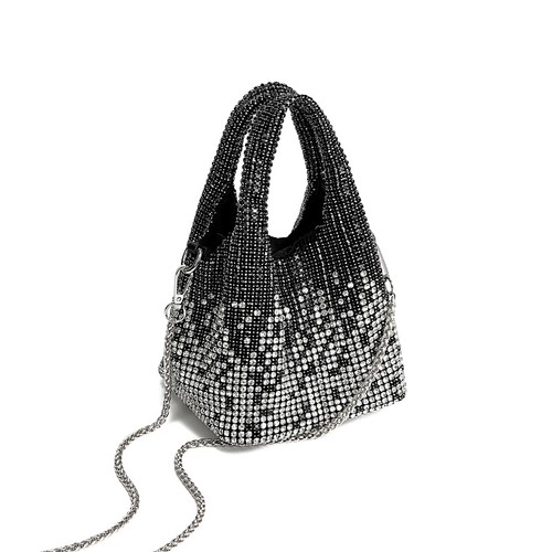 Sac seau strass brillant - à,