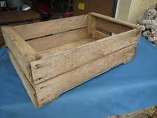 Ancienne CAISSE  BOIS,CAGETTE POMMO déco INDUSTRIEL,LOFT,ATELIER,VINTAGE 