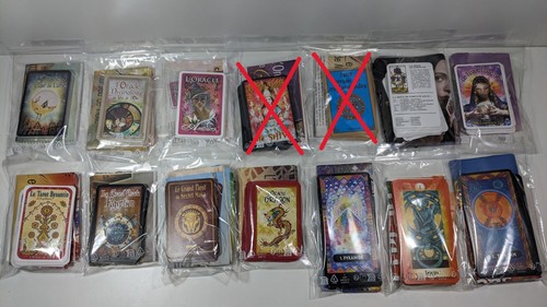 Lot tarots oracles - tarots,