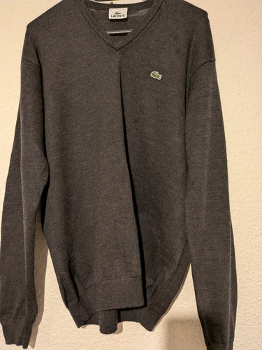 Pull lacoste maron - lacoste, parfait