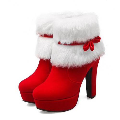 Bottines daim pour femme - pour,