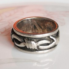 bague vintage Fil barbelé en