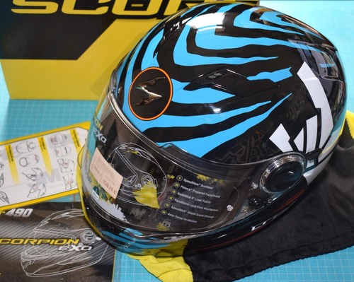 Casque intégrale scorpion - casque,