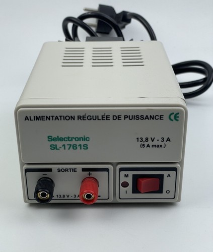 Alimentation régulée - , de