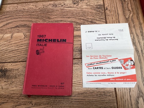 Guide michelin italie - guide, 1967