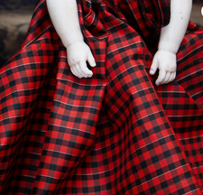 Tissu ancien en taffetas, vers