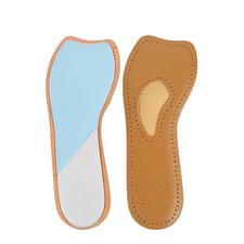  1 Paire 3/4 Longueur Latex Véritable Peau de Vache Absorption des Chocs