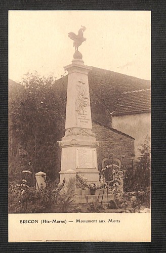 Bricon monument aux - -,