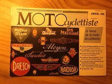 revue moto Le Motocyclettiste annuel 1990