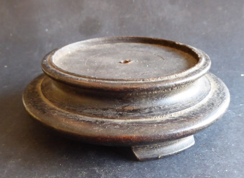 Socle bois pour vase - socle,