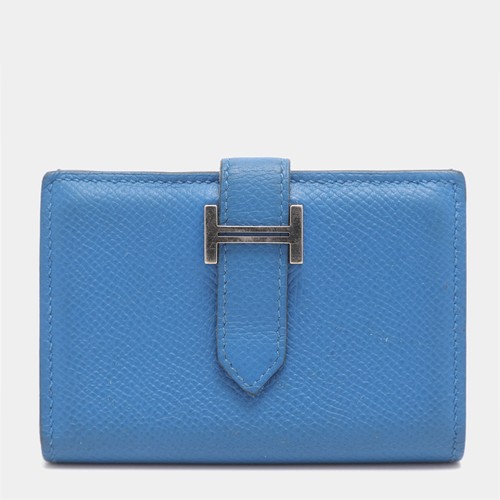 Portefeuille cuir hermes - portefeuille, en
