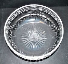 SAINT-LOUIS Cut Crystal Laurier Salad Bowl Cup 1930