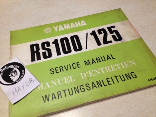 Yamaha rs100 rs125 - 100, 478
