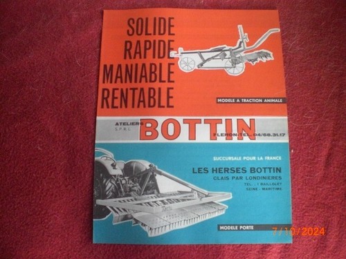 Ancienne brochure - ,