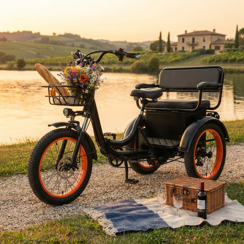 Tricycle électrique - tricycle,