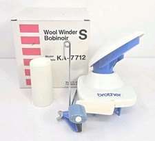 Vintage Brother Wool Winder S Bobinoir Model KA-7712 Japan U326