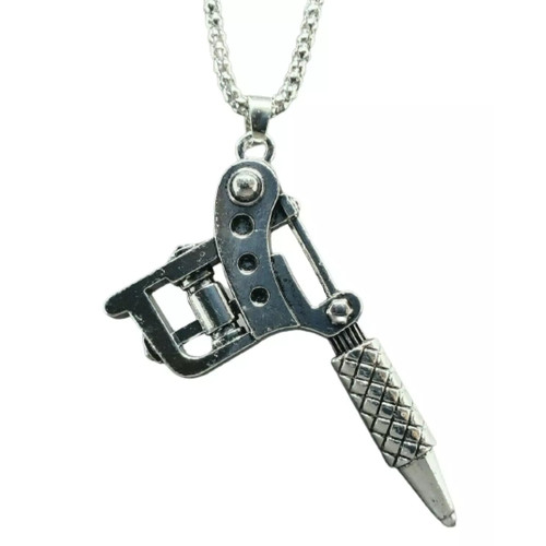 Grand pendentif pistolet
