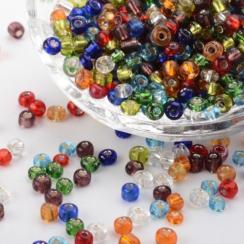 500 perles rocaille - 500,