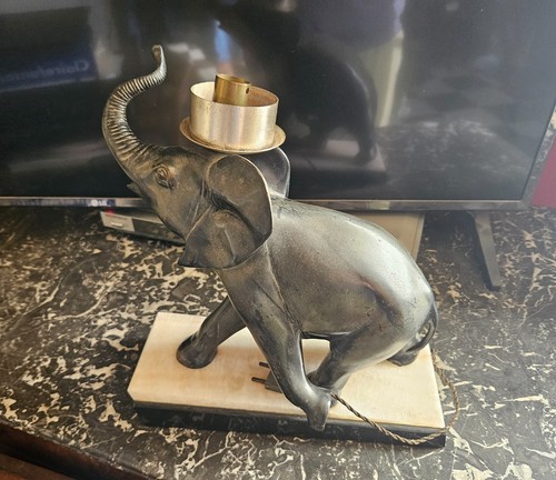 Lampe éléphant irénée - lampe,