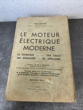 Ancien Livre Le Moteur