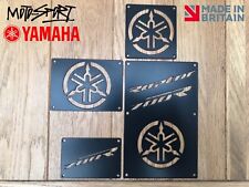 Yamaha Raptor 700 Plaquettes FENDER Étiquettes Badges Warning. 2006 - 2012 Noir