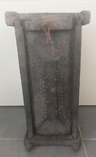 Very Old Small Quadrangular Chest From Nepal