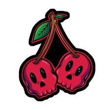 Tete mort cerise - de,