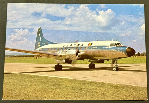 Sabena convair 440 - convair, cv-440