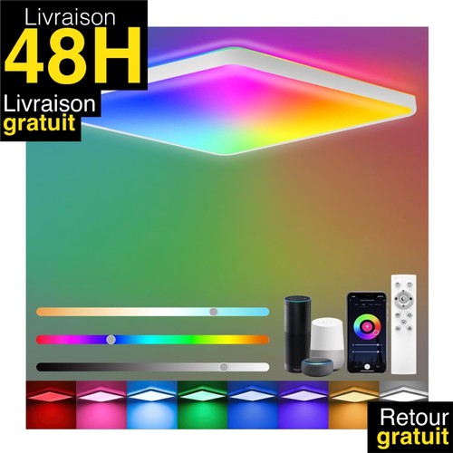 Panneau led noir plafonnier - panneau,