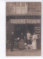 DIJON (?): horse butcher shop, benoit house - condition