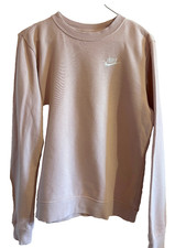 NIKE sweat taille xs ou 34 / 36 rose pâle