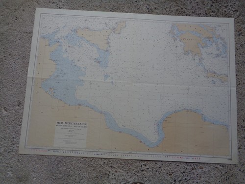 Carte marine mer - carte, /