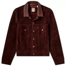 Veste camionneur en cuir pour