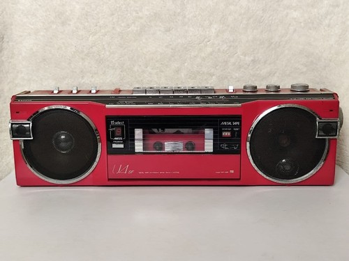 Sanyo u4sf red radio - mr-u4sf,